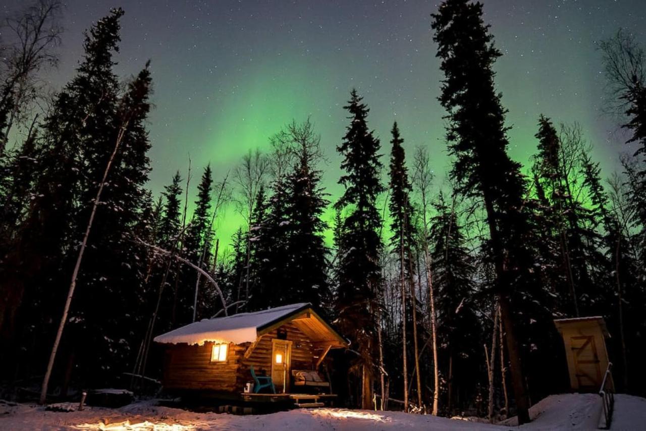 Studio Log Dry Cabin| Aurora Views! Fairbanks Exterior foto