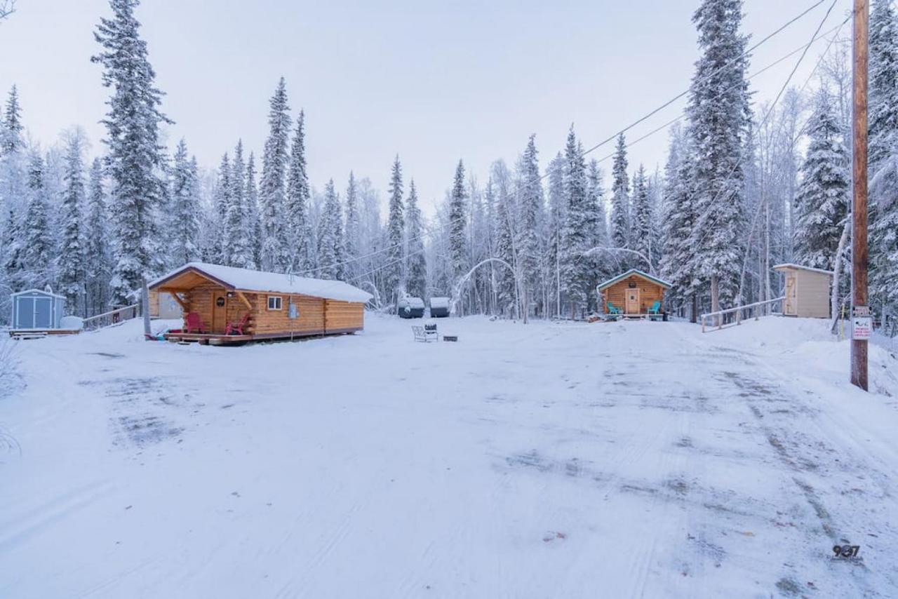 Studio Log Dry Cabin| Aurora Views! Fairbanks Exterior foto