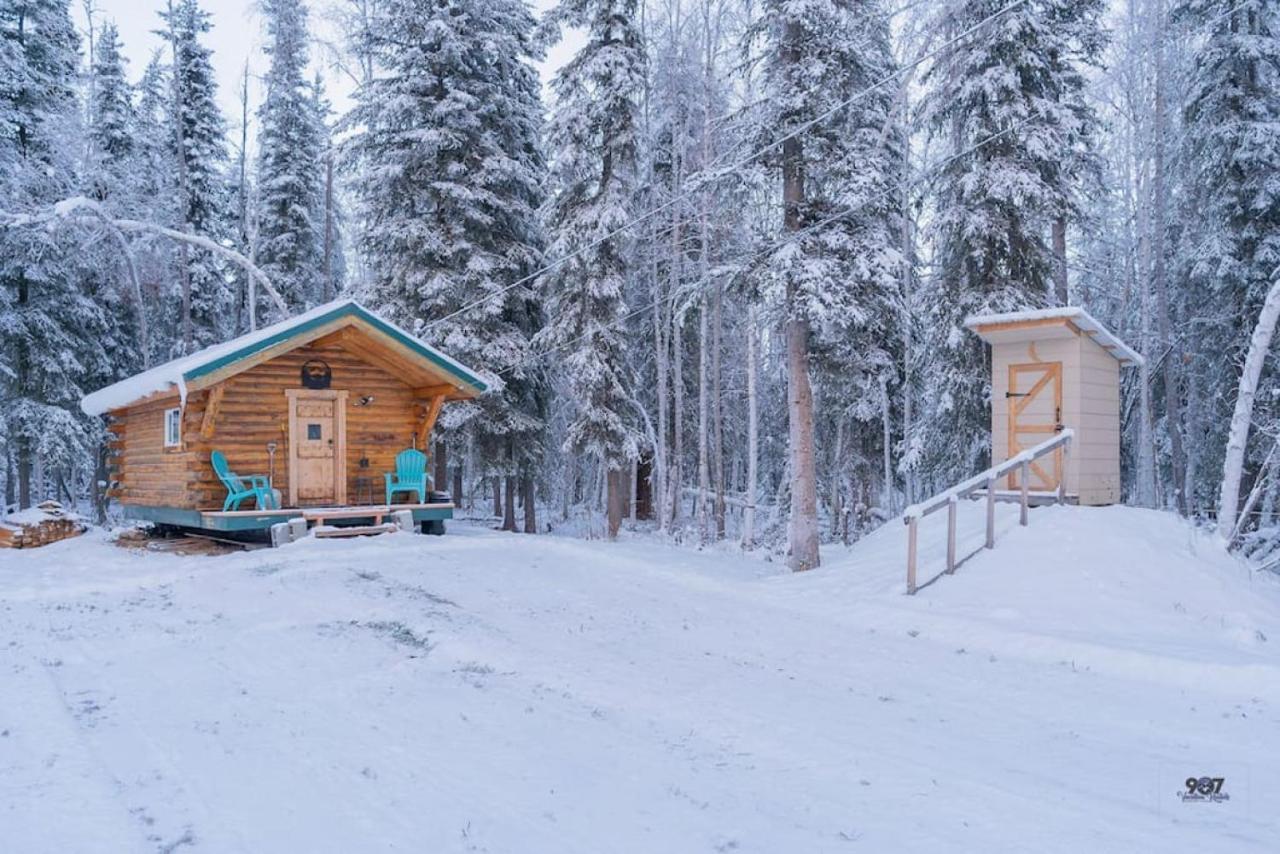 Studio Log Dry Cabin| Aurora Views! Fairbanks Exterior foto